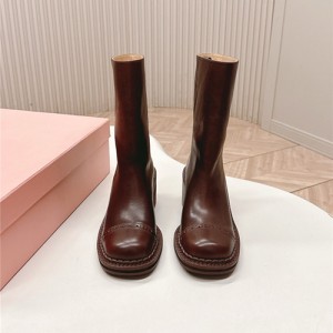 미우미우 여성용 부츠 (굽높이5CM) M66422-1 2025/신상