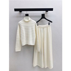 막스마라 캐시미어 긴팔 니트 캐주얼 바지 세트 M74701 2025/신상