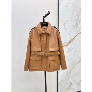 생로랑 양가죽 자켓 Y91060 2025/신상