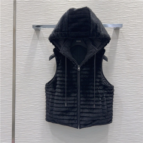 디올 양면 후드 조끼 D93706 2025/신상