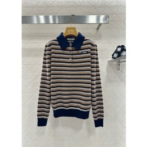 미우미우 긴팔 폴로 니트 M72601 2026/신상