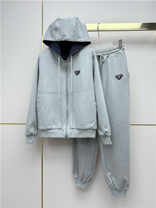 프라다 후드 트레이닝 세트 P74505 2026/신상