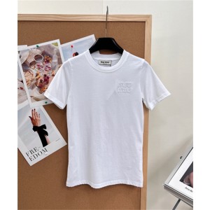 미우미우 반팔 티셔츠 M91650 2026/신상