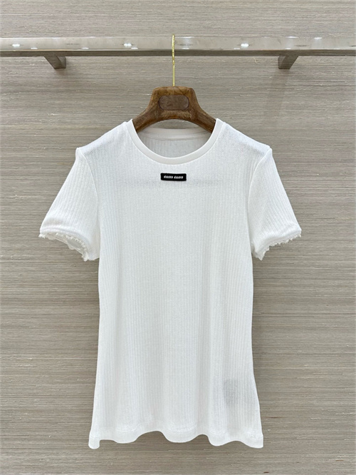 미우미우 반팔 티셔츠 M91557 2026/신상