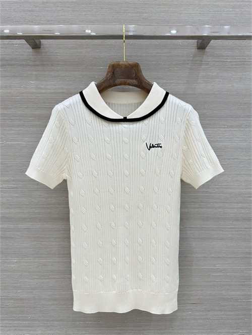 발렌티노 반팔 폴로 니트 V12359 2026/신상