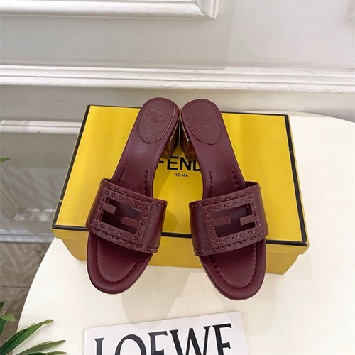 펜디 여성용 슬리퍼 (굽높이5.5CM) F38762-2 2026/신상